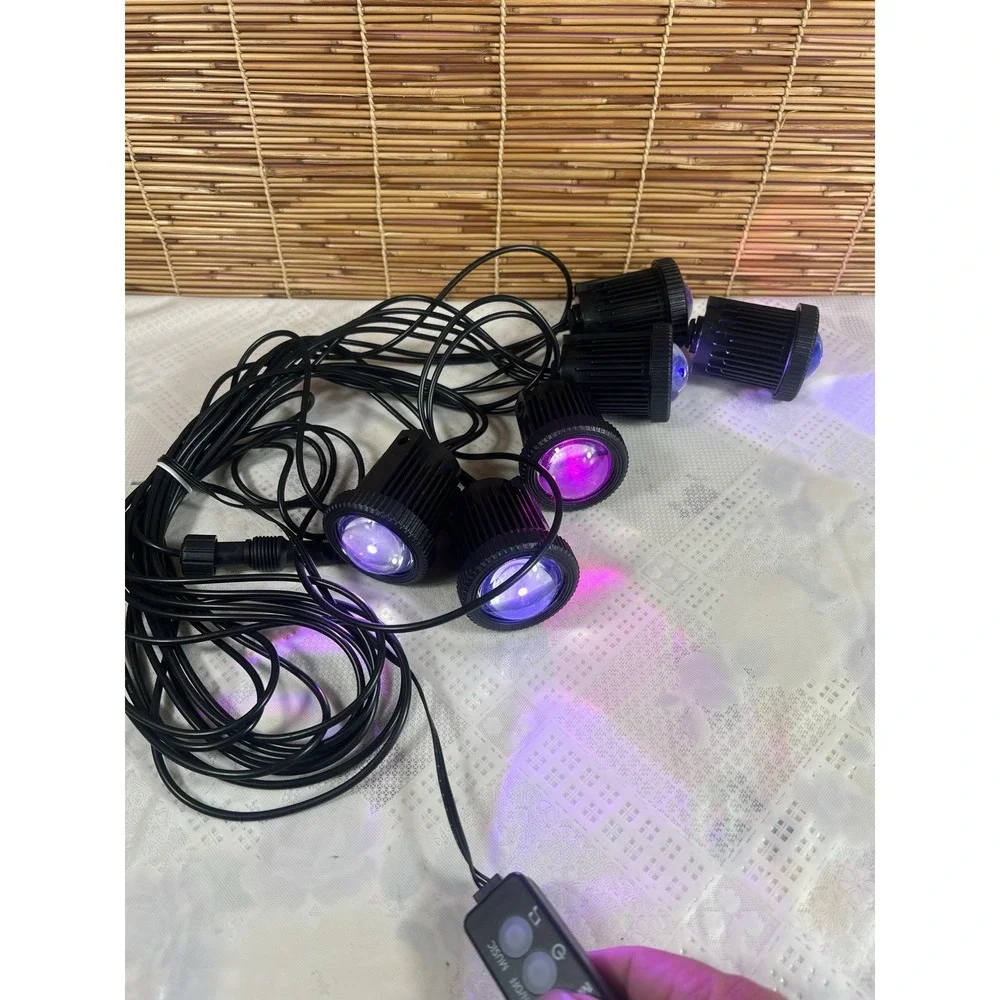VANGLOW outdoor Spotlights 6‎ Pack Smart 12v-24v- Low Voltage Landscape Lighting